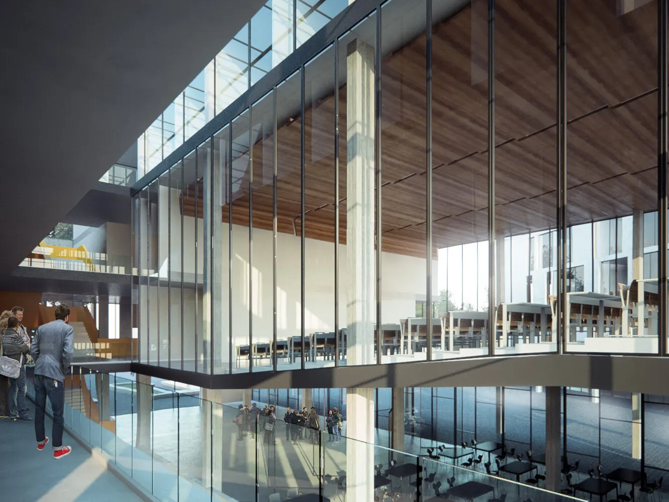 Аголна перспектива со артикулација на фасадата