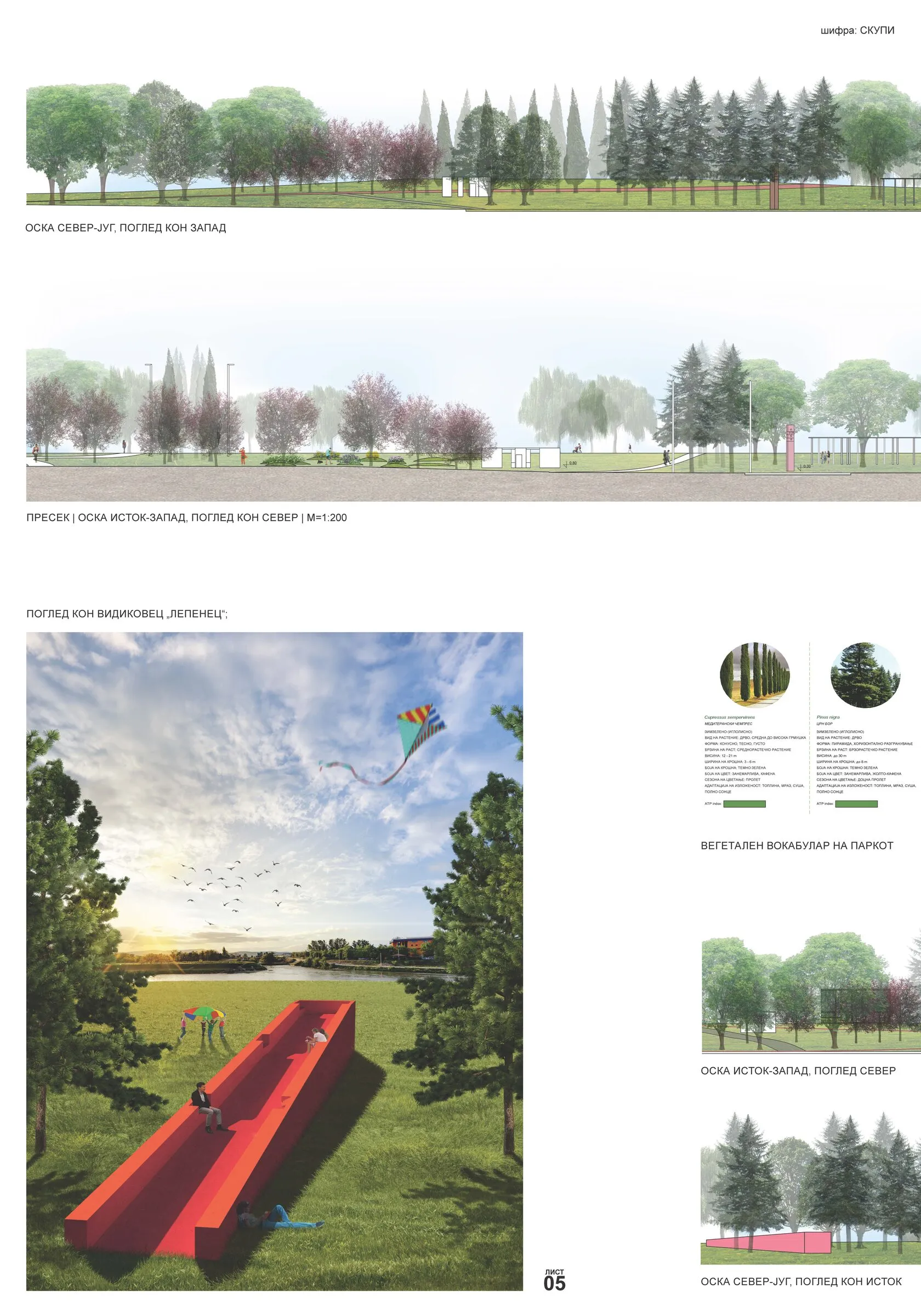 Пејзажни елементи и дизајн на мебел