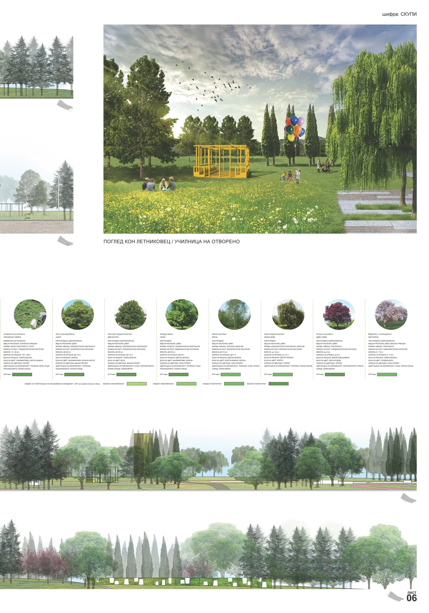 Палета на материјали и третман на површини