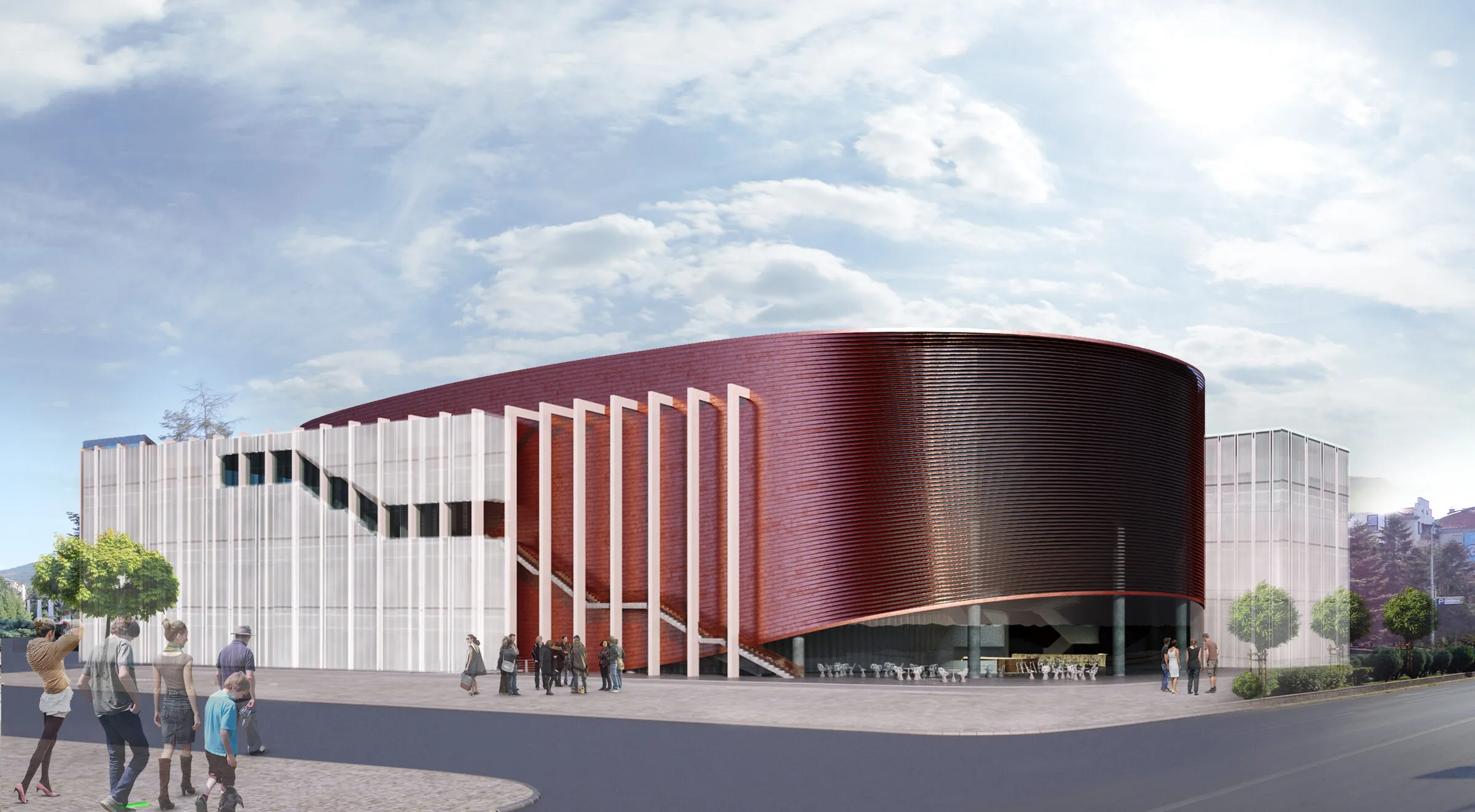 Дневен поглед од ниво на улица