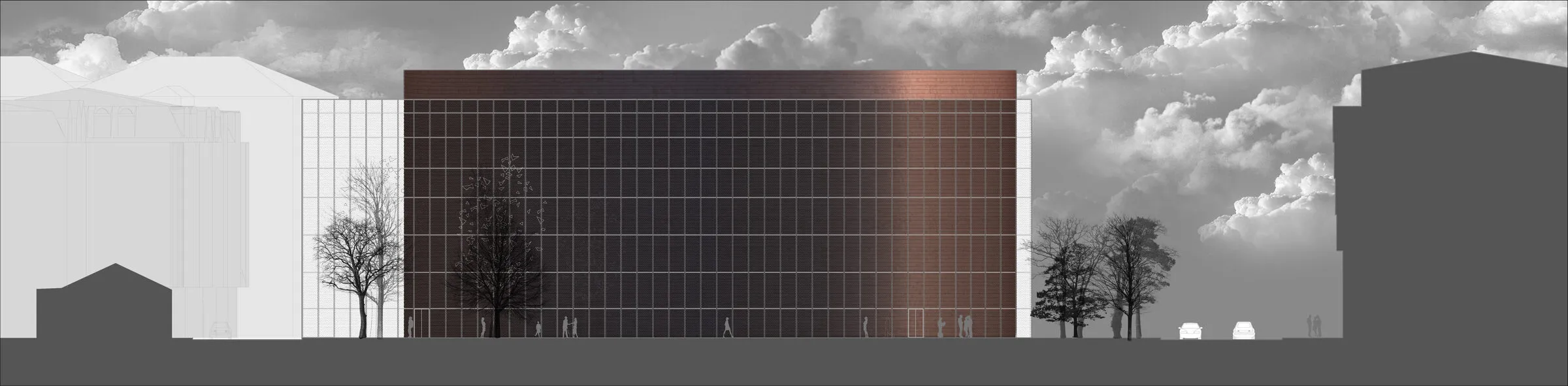 Источна фасада - заден поглед